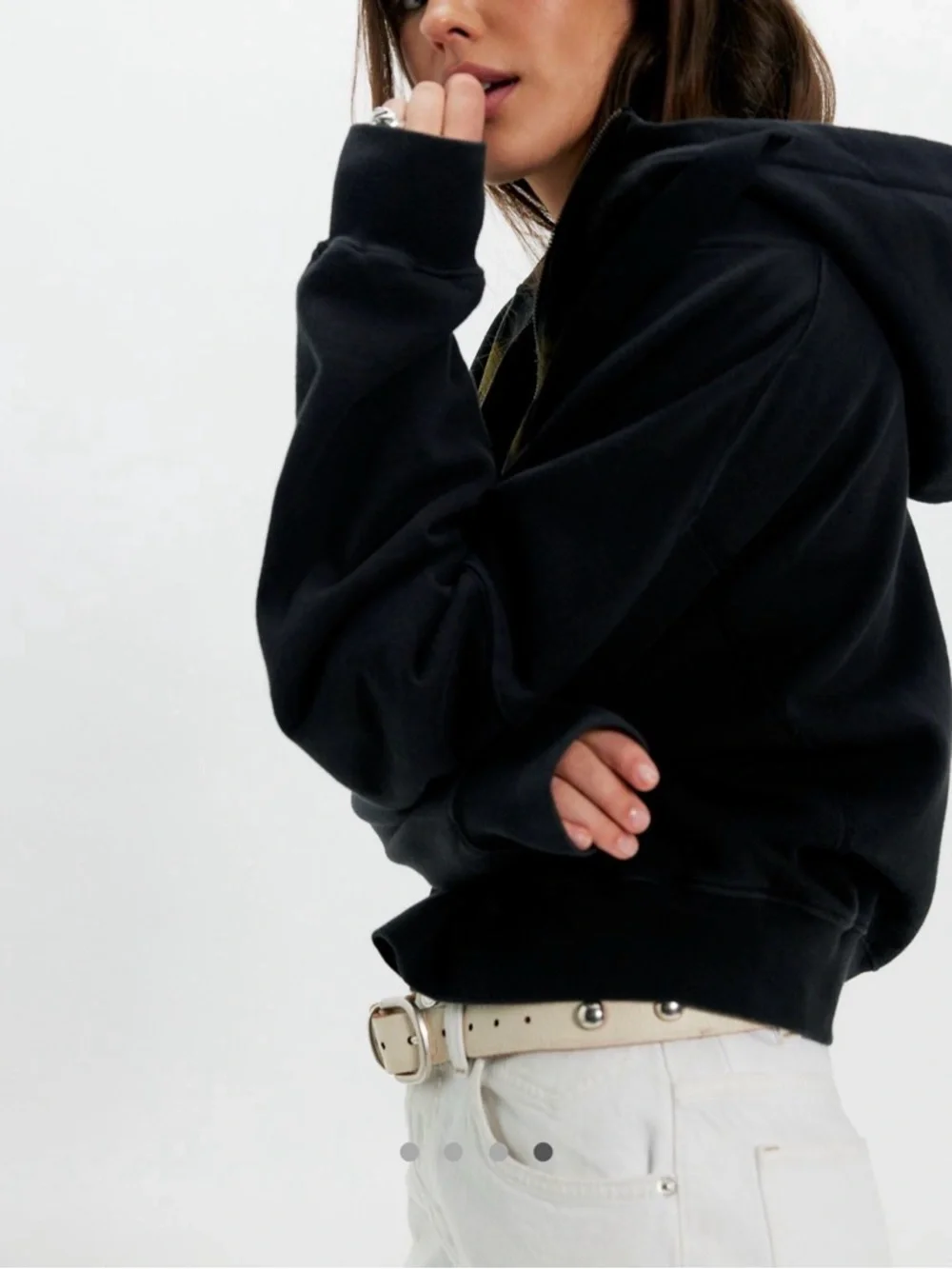 Free People x Ragabond Heart of Gold Zip up Hoodie - Picture 4 of 5